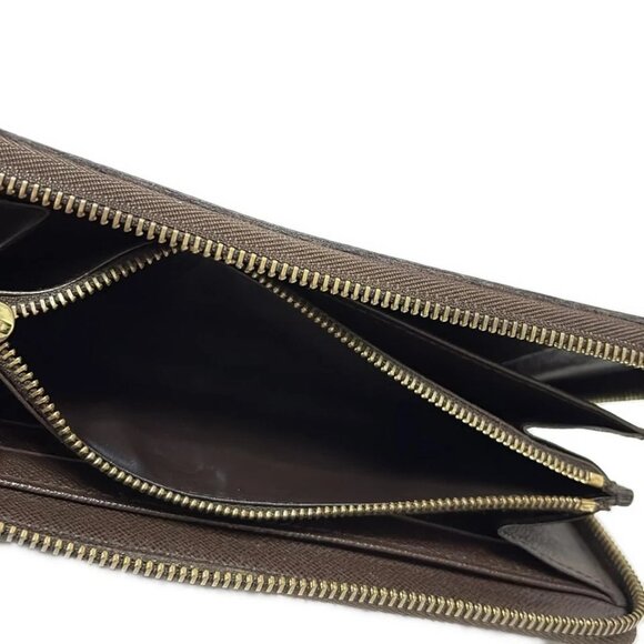 LOUIS VUITTON Zippy Organizer N60003 Ebene Damier - Long Wallet 372-061325 - Picture 4 of 5